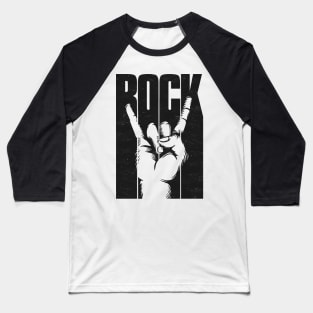 Rock And Roll Hand Sign for Rock Music Lovers Baseball T-Shirt